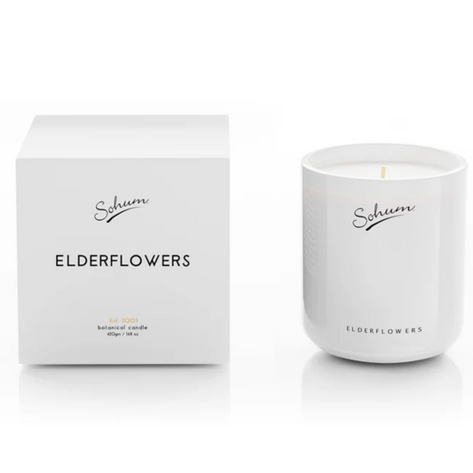 Candle - Sohum - Sohum Elderflowers Signature Candle 420g - The Gift Company