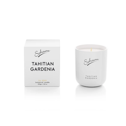 Candle - Sohum - Sohum Tahitian Gardenia Signature Candle 100g - The Gift Company