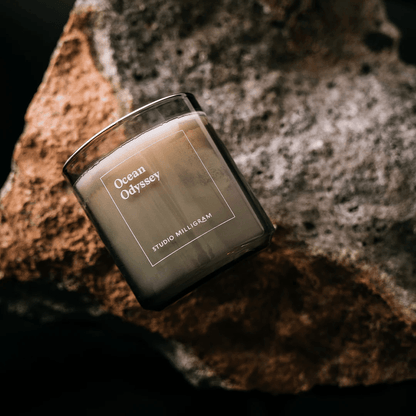 Candle - Studio Milligram - Studio Milligram Ocean Odyssey Scented Candle 220g - The Gift Company