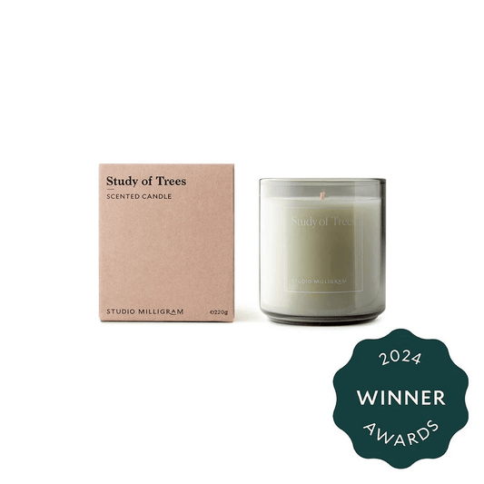 Candle - Studio Milligram - Studio Milligram Study of Trees Scented Candle 220g - The Gift Company