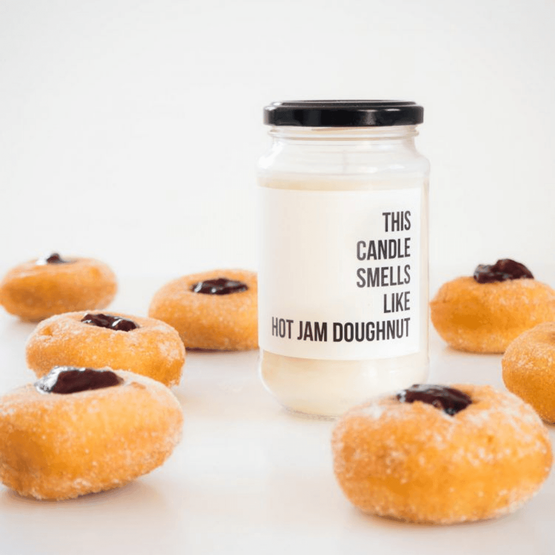 Candle - The Prospect Project - Hot Jam Doughnut Soy Candle - The Gift Company