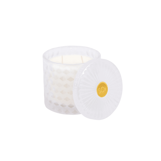 Candle - The SOi Co - The SOi Co Elderflower Verbena Shimmer Candle 425g - The Gift Company