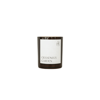 Candle - Three More Days - Three More Days GRANDMA'S GARDEN Amber Candle 200g - The Gift Company