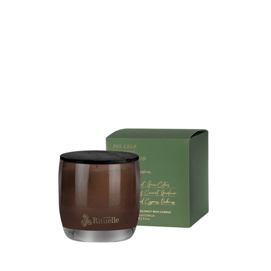 Candle - Urban Rituelle - Urban Rituelle Fig Leaf, Cypress, Cedarwood, Moss Candle 140g - The Gift Company