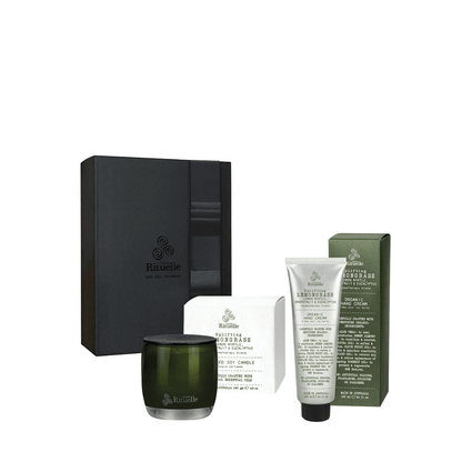 Candle - Urban Rituelle - Urban Rituelle Lemongrass, Lemon Myrtle, Grapefruit & Eucalyptus Gift Set - The Gift Company