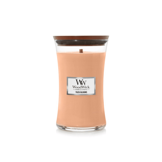 Candle - WoodWick - WoodWick Yuzu Blooms Large Candle 609g - The Gift Company