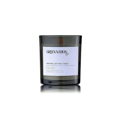 Candles - Green Nation Life - Green Nation Life Luxurious Scented Soy Wax Candle Escape (Australia) 300g - The Gift Company