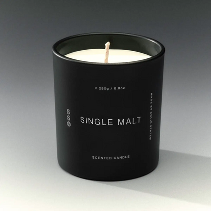 Candles - Solid State - Solid State Single Malt Candle Whisky Caramel 250g - The Gift Company