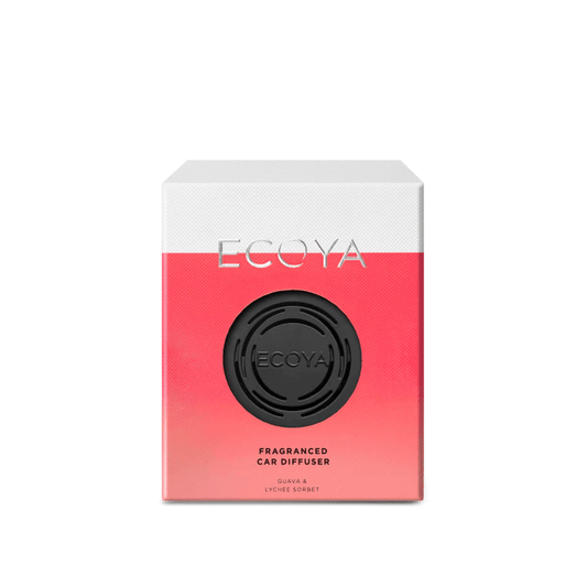 Car Diffuser - Ecoya - ECOYA Car Diffuser - Guava & Lychee Sorbet - The Gift Company