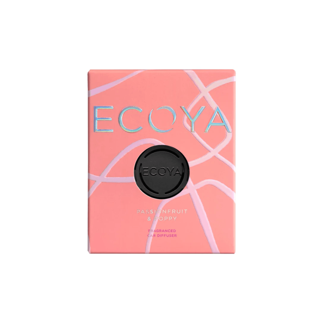 Car Diffuser - Ecoya - ECOYA Car Diffuser - Passionfruit & Poppy - The Gift Company