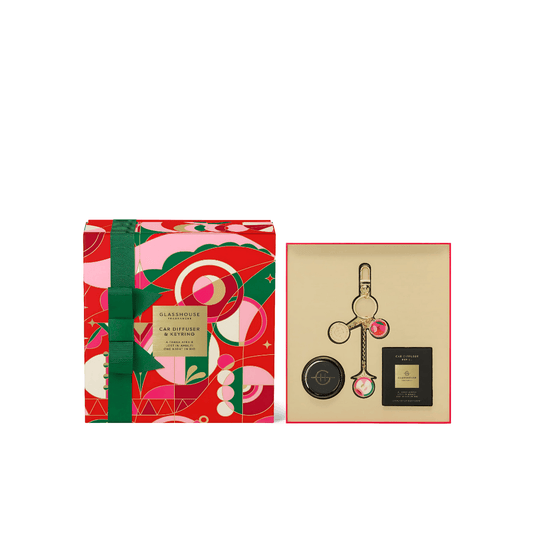 Car Diffuser - Glasshouse - Glasshouse Fragrances Car Diffuser Gift Set - The Gift Company