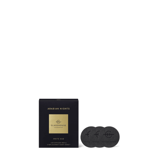 Car Diffuser - Glasshouse - Glasshouse Fragrances Car Diffuser Replacement Scent Disk - Arabian Nights - The Gift Company