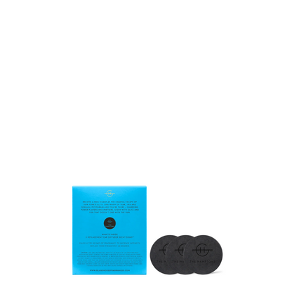 Car Diffuser - Glasshouse - Glasshouse Fragrances The Hamptons Teak & Petitgrain Car Diffuser Refills - The Gift Company