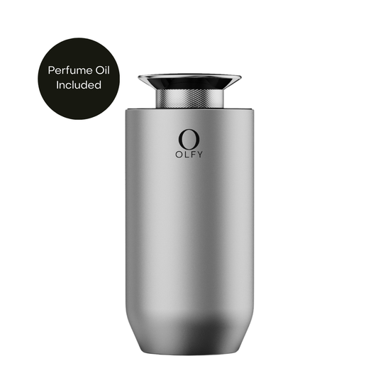 Car Diffuser - OLFY - OLFY Smart Car Diffuser - Silver - The Gift Company
