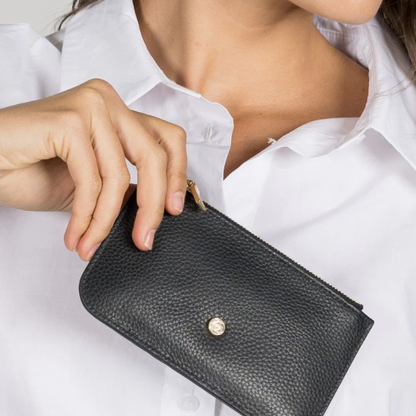 Card Wallet - Zjoosh - Zjoosh Courtney Card Wallet Black - The Gift Company
