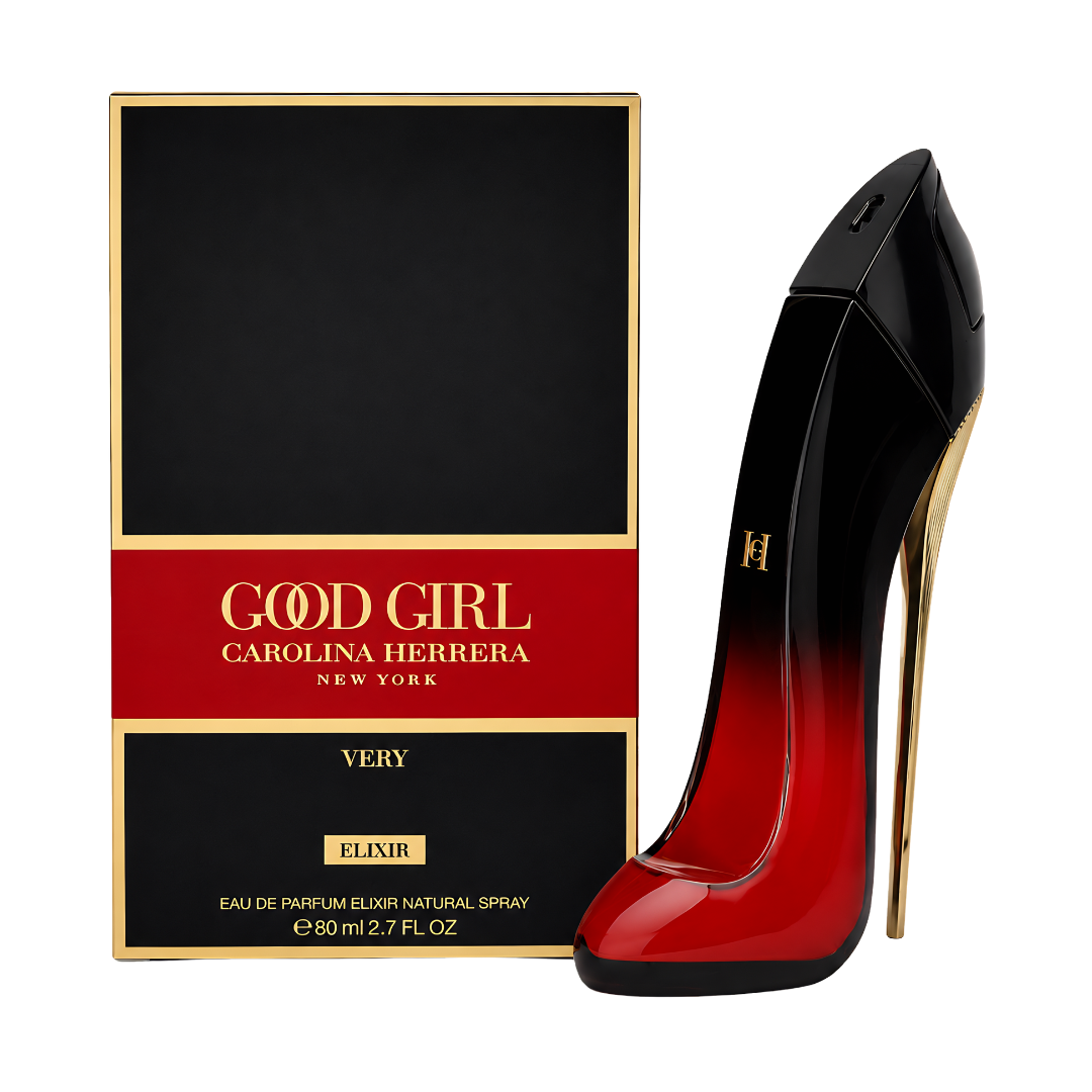 Carolina Herrera Very Good Girl Elixir Eau de Parfum 80mL bottle and box