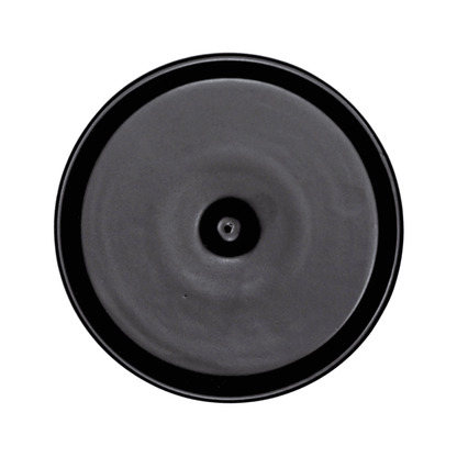 Exuro Ceramic Incense Holder 13cm - Black - The Gift Company