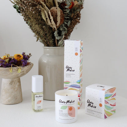 Clare Makes Clyde Kakadu Plum Reed Diffuser 200mL – Clare Makes product and lifestyle image 3
