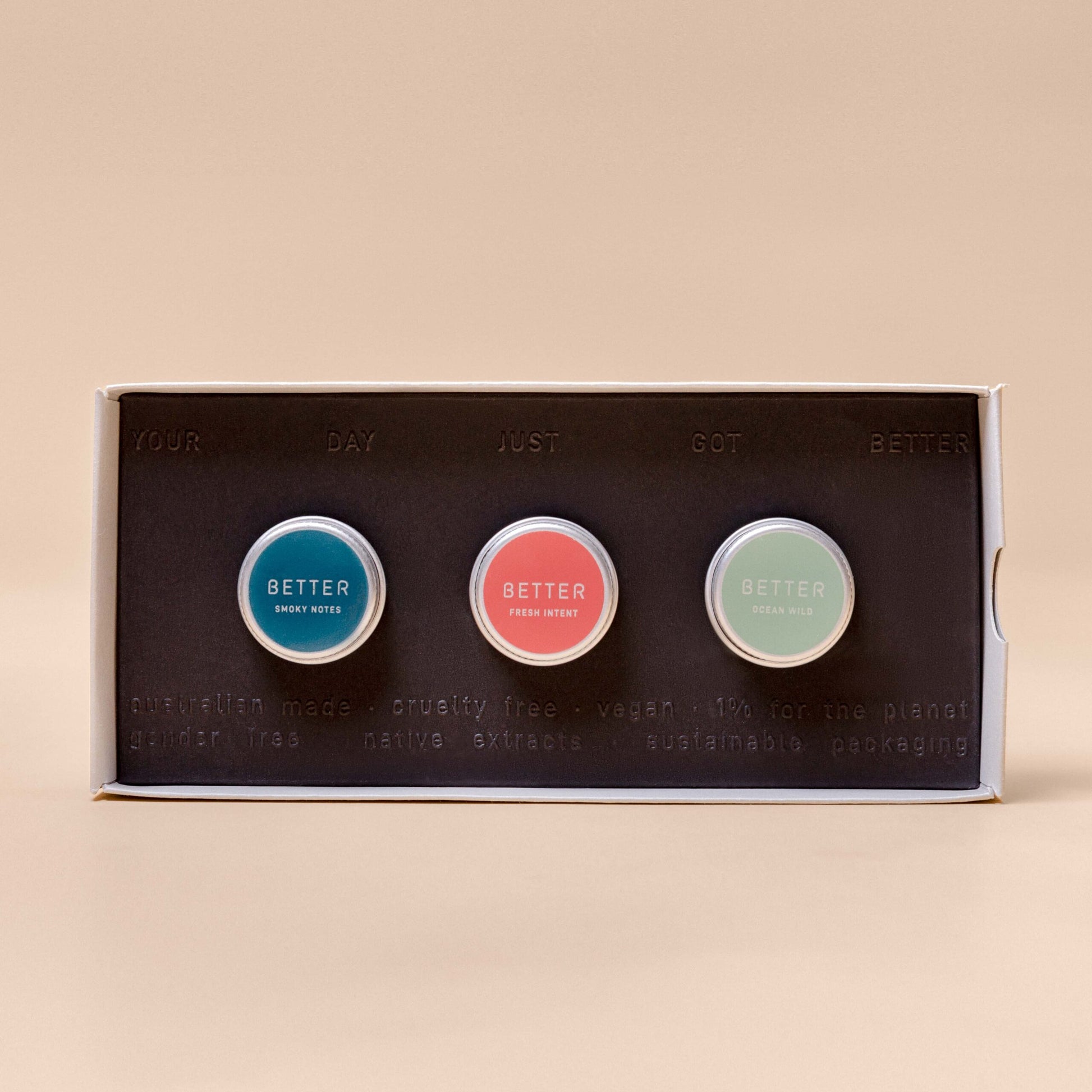 Compact Perfume - The Better Brand - The Better Brand Discovery Set Seek Your Scent - The Gift Company