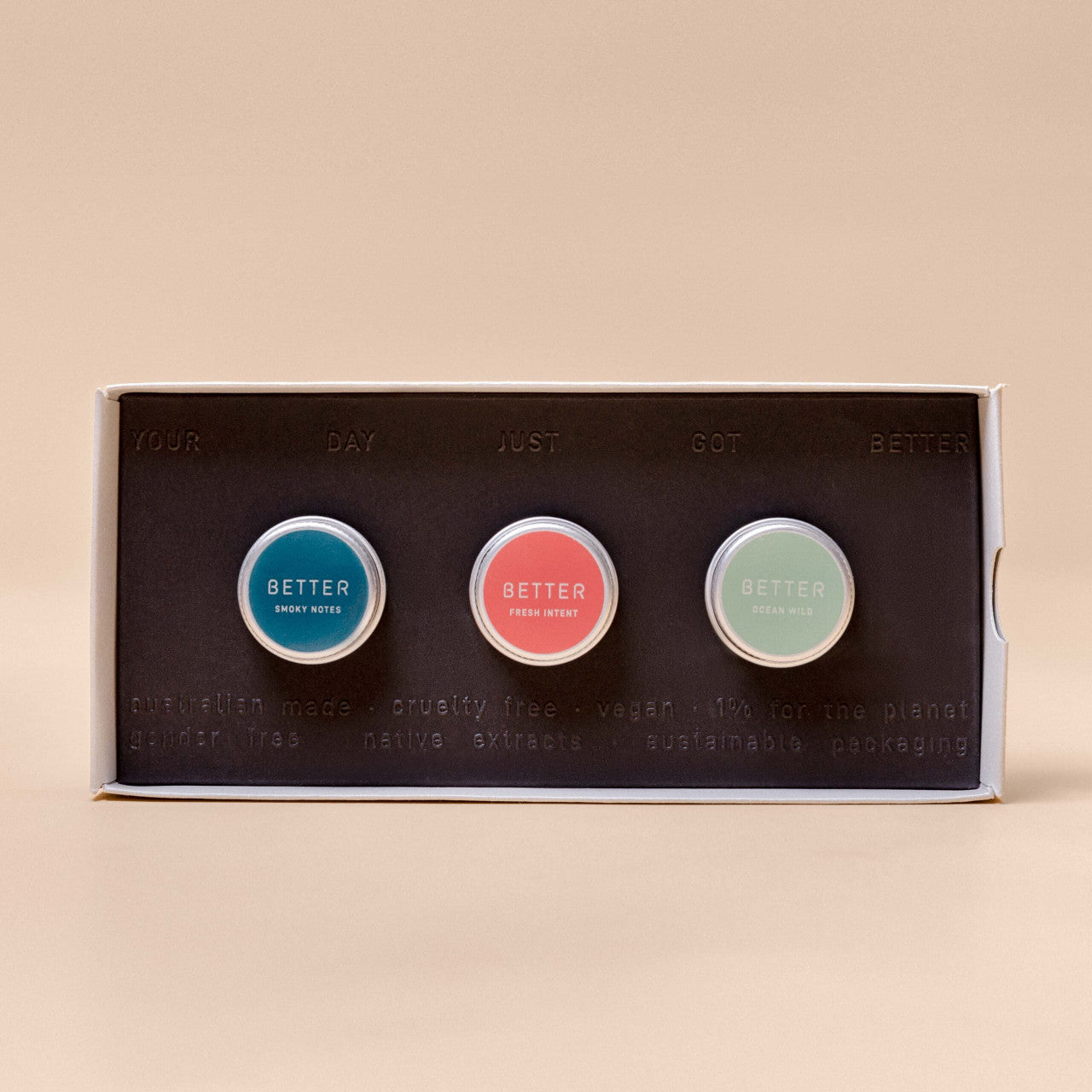 Compact Perfume - The Better Brand - The Better Brand Discovery Set Seek Your Scent - The Gift Company