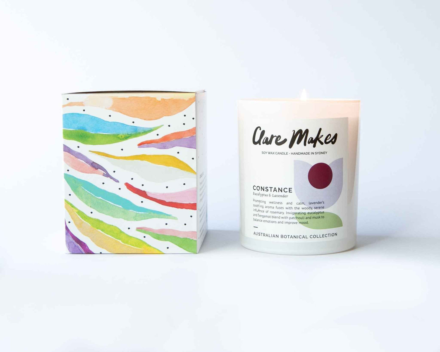 Clare Makes Constance Eucalyptus & Lavender Reed Diffuser 200mL