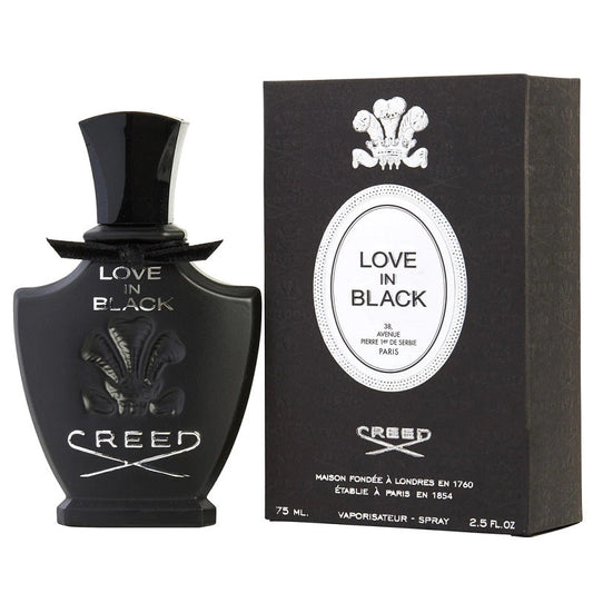 Creed Love In Black Eau de Parfum 75mL bottle and box