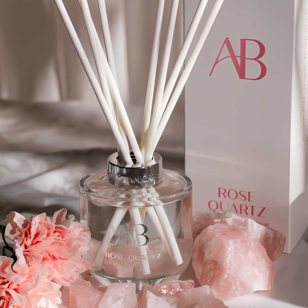 Crystal Diffuser - Aromabotanical - Aromabotanical Rose Quartz Crystal Diffuser 200mL - The Gift Company