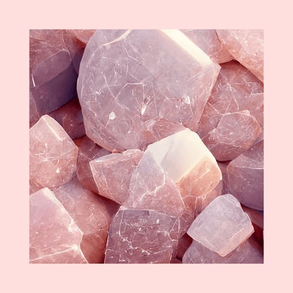 Crystal Diffuser - Serenity - Serenity Love Rose Quartz Crystal Potpourri & Oil - The Gift Company