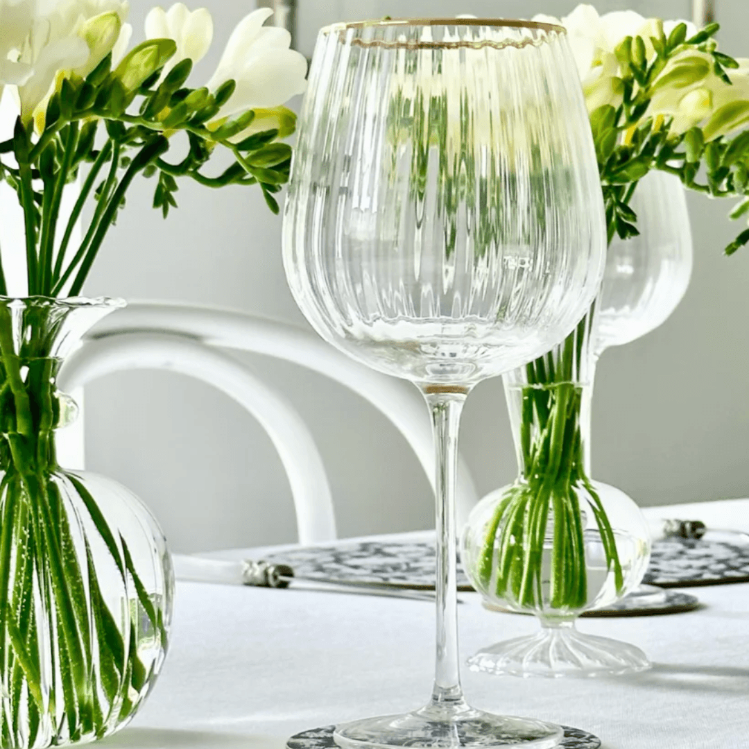 Crystal Glasses - Zjoosh - Zjoosh Soiree Crystal Spritz Balloon Clears - The Gift Company