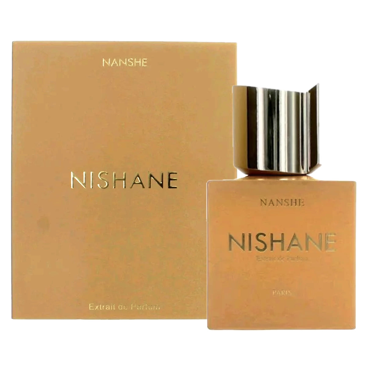 Nishane Nanshe Extrait de Parfum 100mL bottle and box