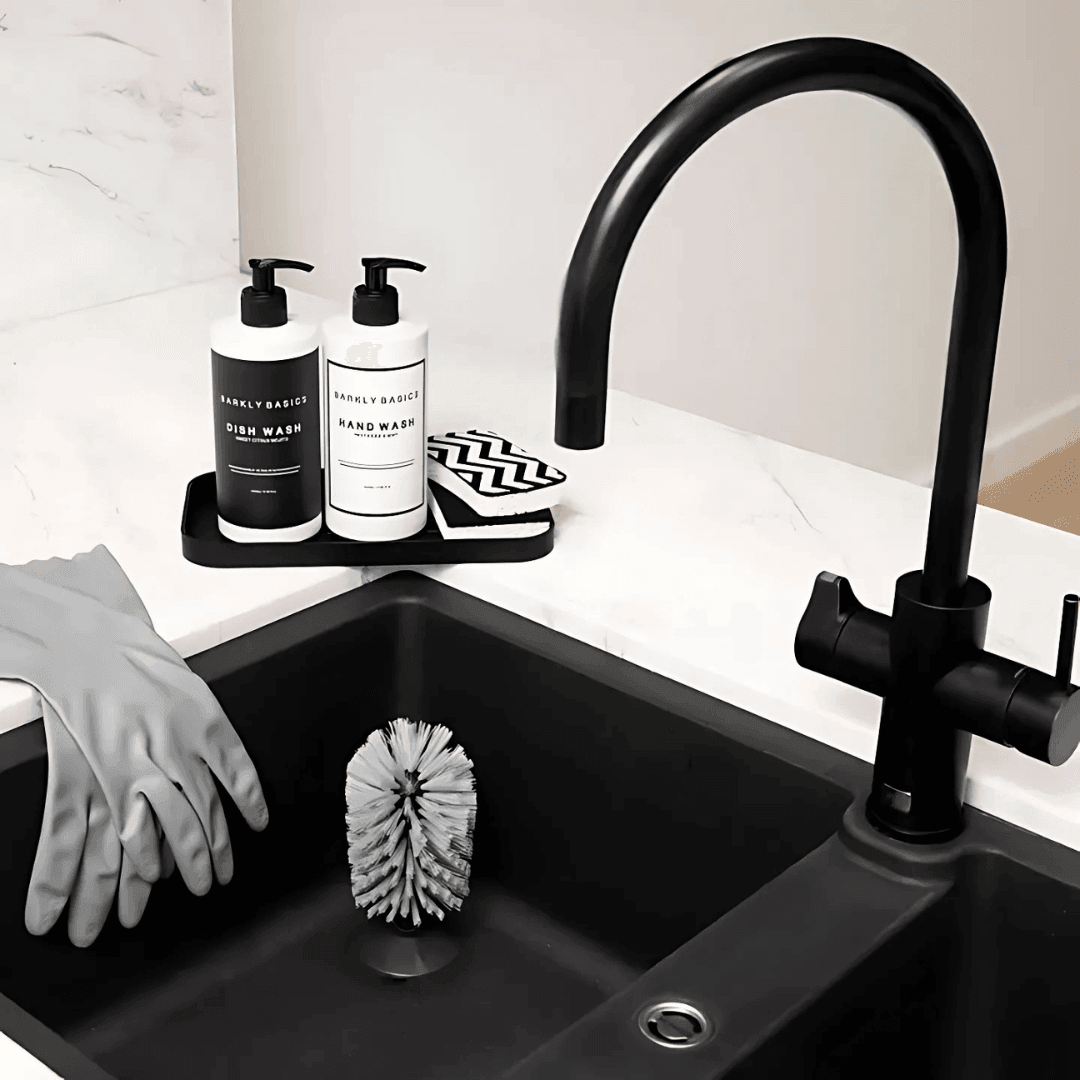 Decor Tray - BARKLY BASICS - Barkly Basics Black Silicone Decor Tray - The Gift Company
