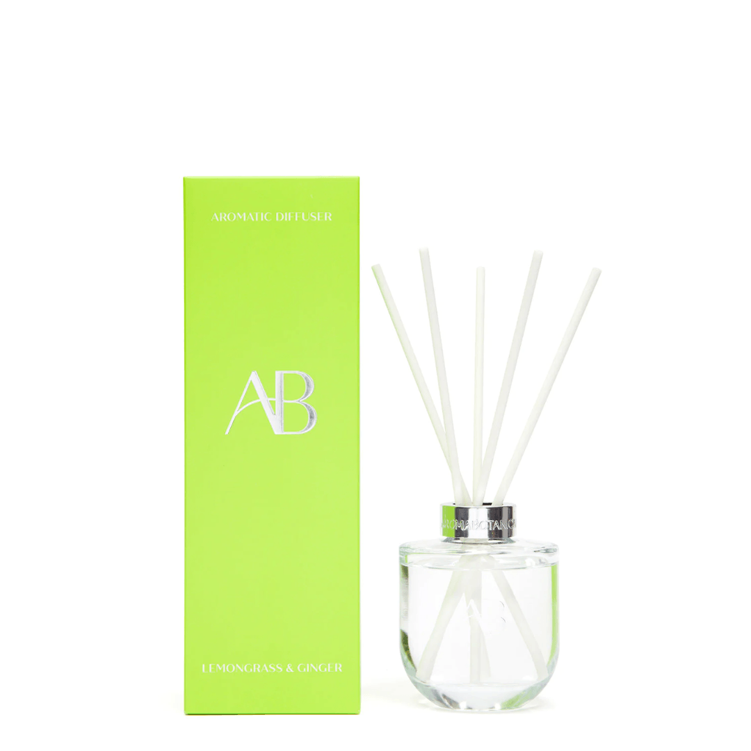 Diffuser - Aromabotanical - Aromabotanical Lemongrass & Ginger Diffuser 200mL - The Gift Company