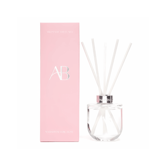 Diffuser - Aromabotanical - Aromabotanical Marshmallow Rose Diffuser 200mL - The Gift Company