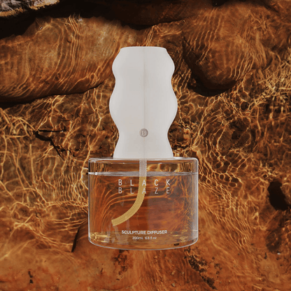 Diffuser - Black Blaze - Black Blaze Sculpture Diffuser - Bondi Breeze 200mL - The Gift Company
