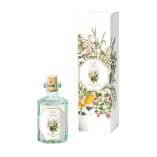 Diffuser - Carriere Freres - Carrière Frères La Rose Aime La Menthe Diffuser 200mL - The Gift Company