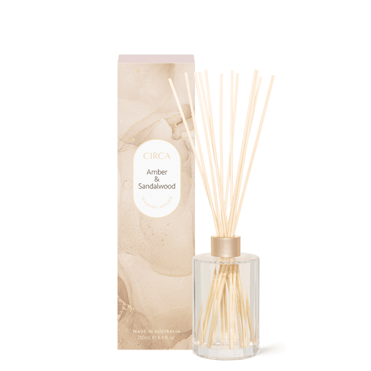 Diffuser - Circa - CIRCA Diffuser Amber & Sandalwood 250mL - The Gift Company