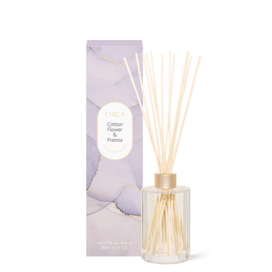 Diffuser - Circa - CIRCA Diffuser - Cotton Flower & Fressia 250mL - The Gift Company