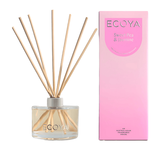 Diffuser - Ecoya - ECOYA Sweet Pea & Jasmine Diffuser 200mL - The Gift Company