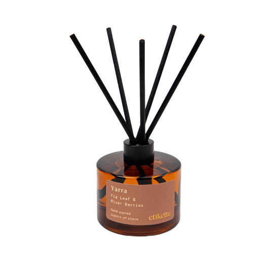 Diffuser - Etikette - Etikette Fig Leaf & River Berries Reed Diffuser 200mL - The Gift Company