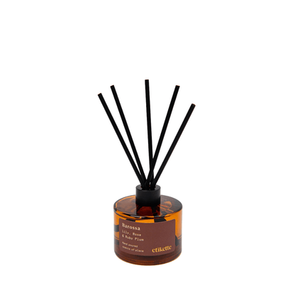 Diffuser - Etikette - Etikette Lily, Rose & Ruby Plum Reed Diffuser 200mL - The Gift Company