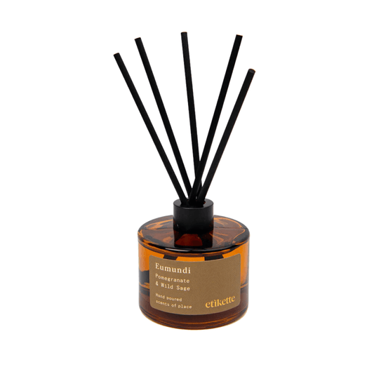 Diffuser - Etikette - Etikette Pomegranate & Wild Sage Reed Diffuser 200mL - The Gift Company