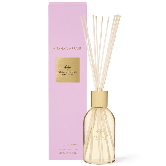 Diffuser - Glasshouse - Glasshouse Fragrances Diffuser - A Tahaa Affair 250mL - The Gift Company