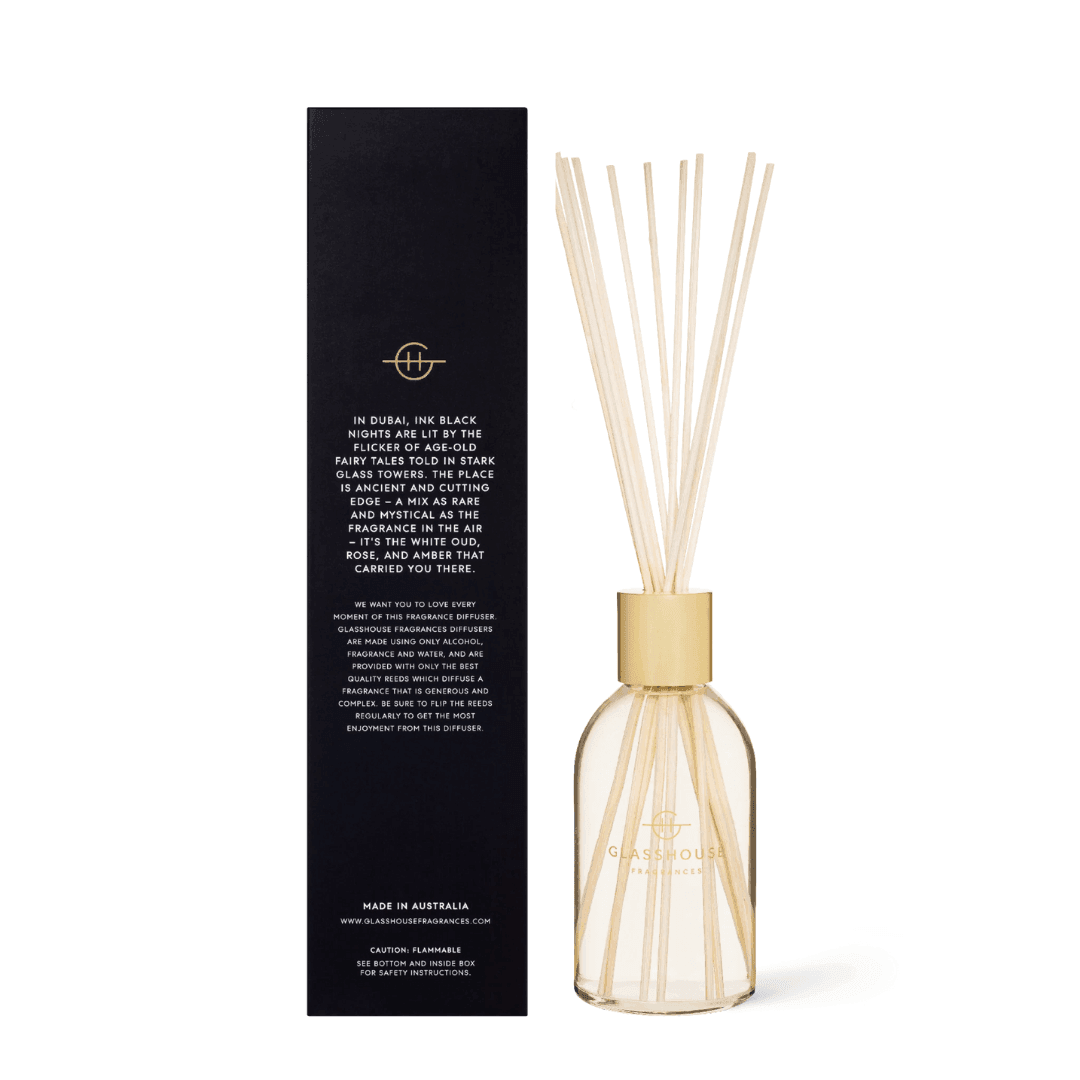 Diffuser - Glasshouse - Glasshouse Fragrances Diffuser - Arabian Nights 250mL - The Gift Company