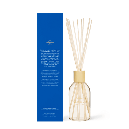 Diffuser - Glasshouse - Glasshouse Fragrances Diffuser - Diving into Cyprus 250mL - The Gift Company