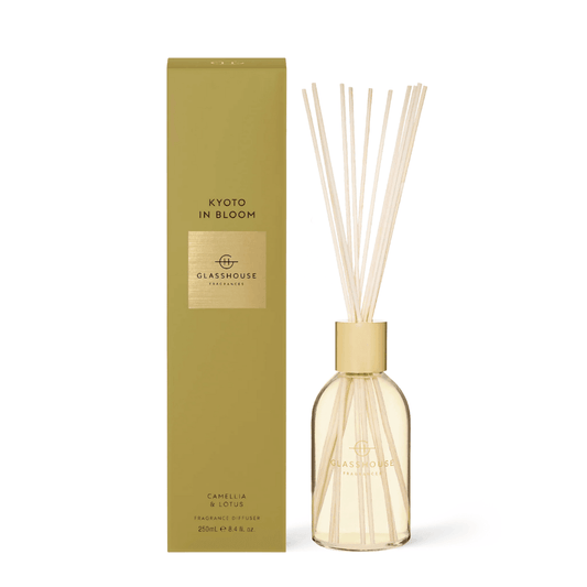 Diffuser - Glasshouse - Glasshouse Fragrances Diffuser - Kyoto in Bloom 250mL - The Gift Company