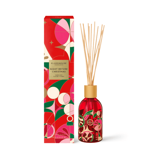 Diffuser - Glasshouse - Glasshouse Fragrances Diffuser - Night Before Christmas 250mL - The Gift Company
