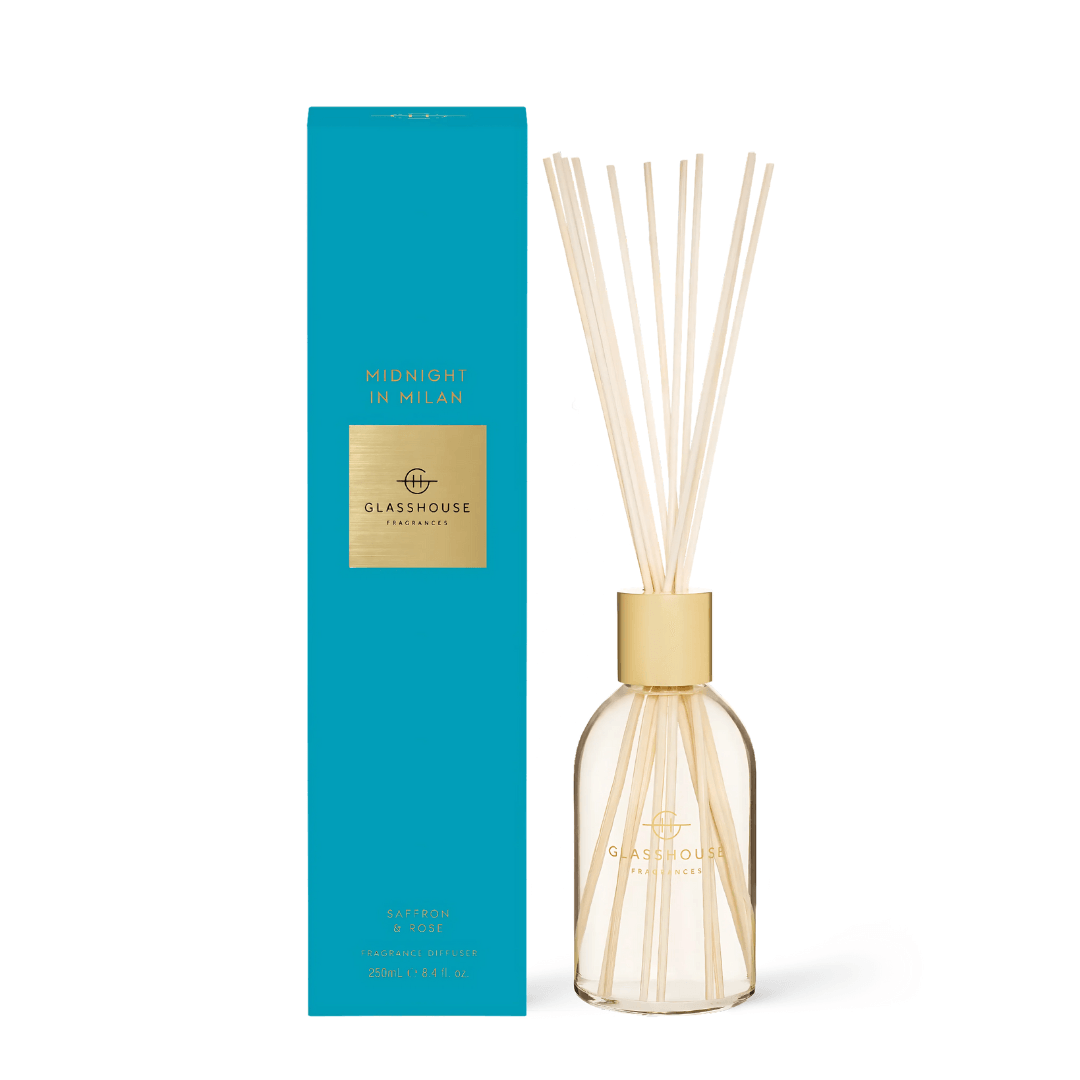 Diffuser - Glasshouse - Glasshouse Fragrances - Midnight In Milan Diffuser 250ml - The Gift Company