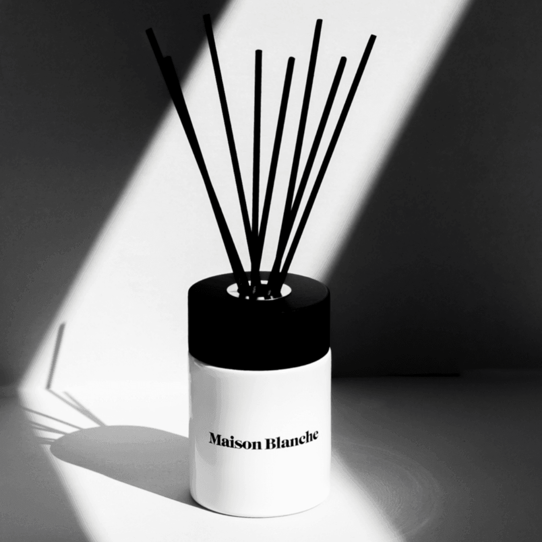 Diffuser - Maison Blanche - Reed Diffuser - Cucumber & Mint - The Gift Company