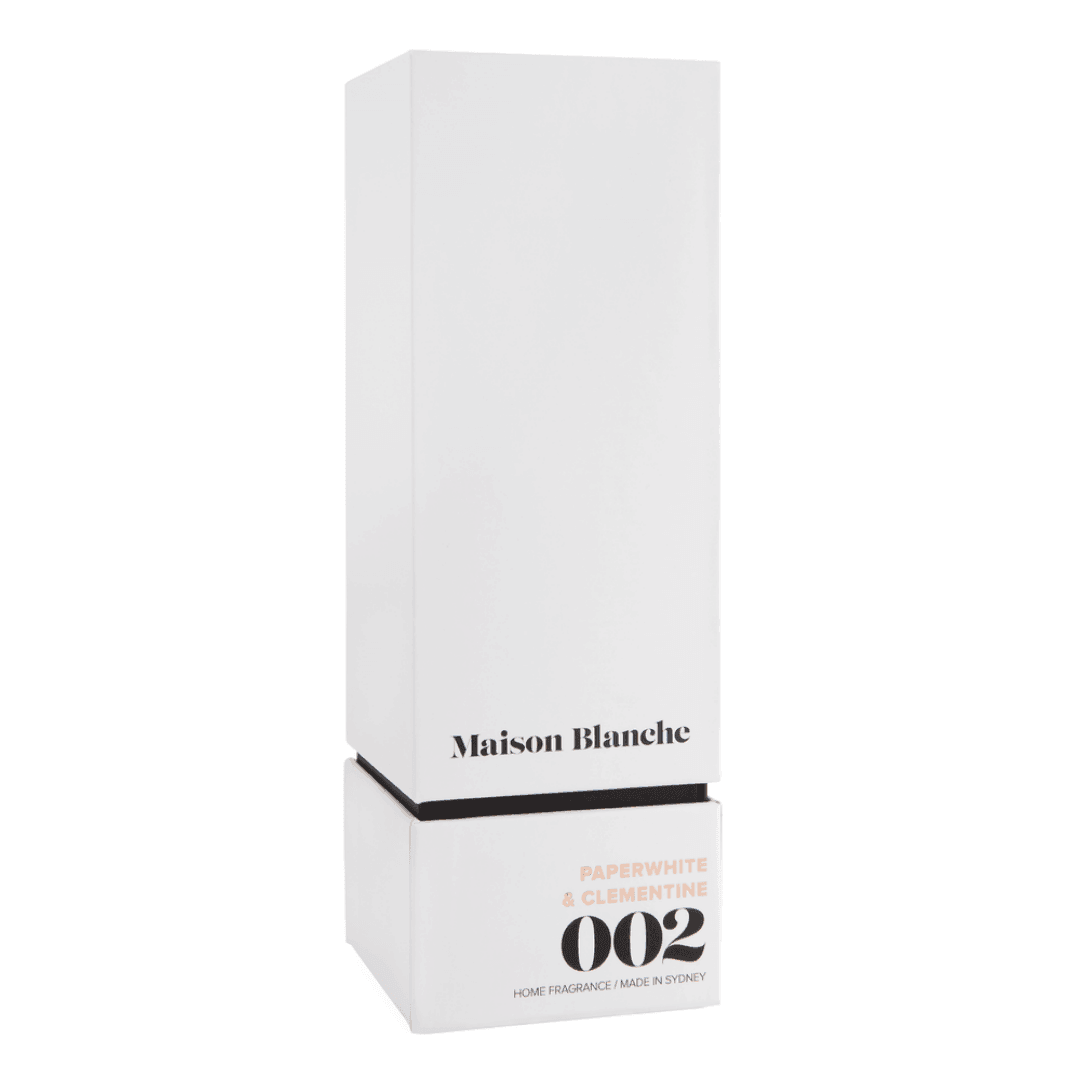 Diffuser - Maison Blanche - Reed Diffuser - Paperwhite & Clementine - The Gift Company