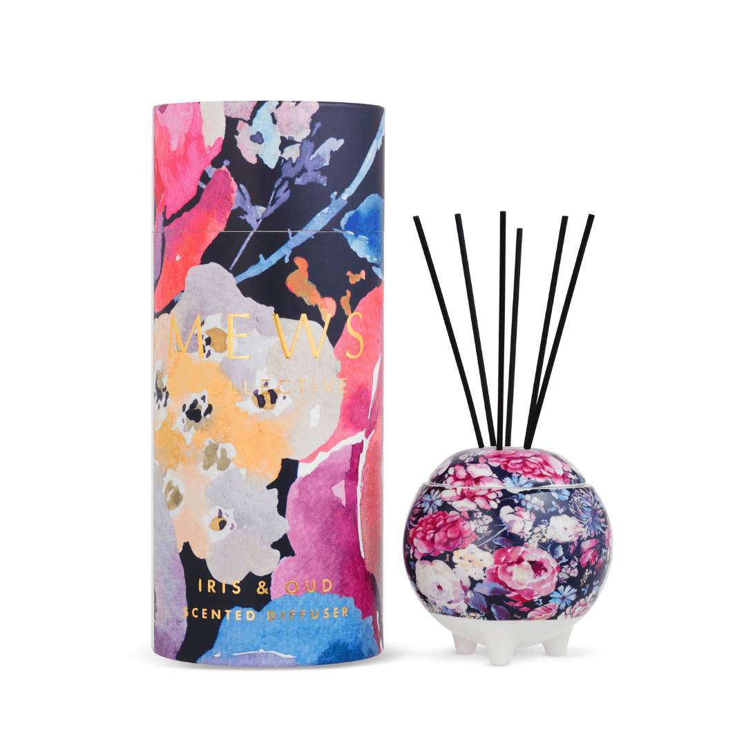 Diffuser - Mews Collective - Fragrance Diffuser - Iris & Oud 100mL - The Gift Company